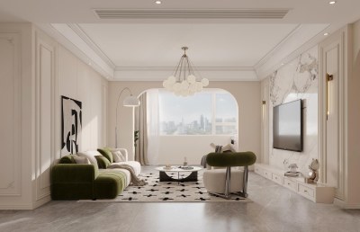 法式客餐厅3D模型下载